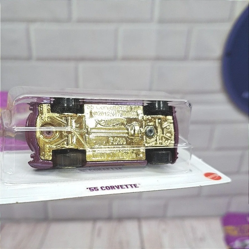 Hot Wheels 55 Purple Corvette 57th anniversary edition  4/6 Sealed Pack